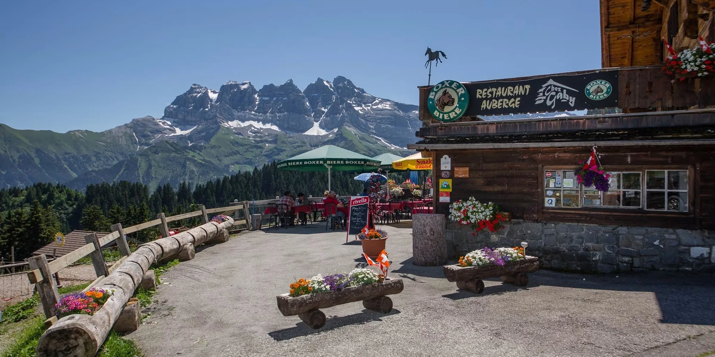 Boucle de Chez Gaby — VTT Les Crosets, Chalet Montriond