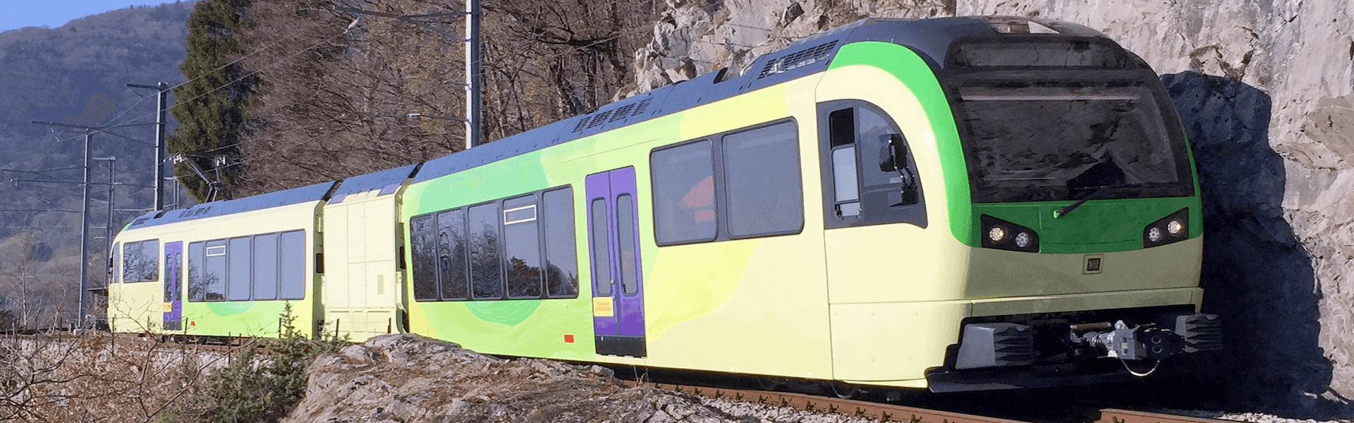 Accès au Chalet Montriond – train AOMC dans la vallée d’Illiez
