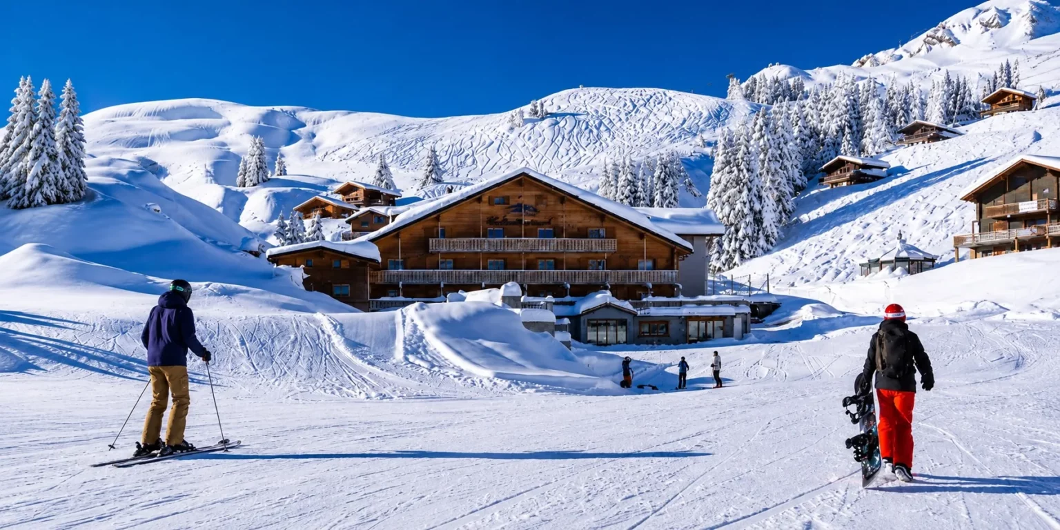 Le Chalet Montriond au pied des pistes des Crosets
