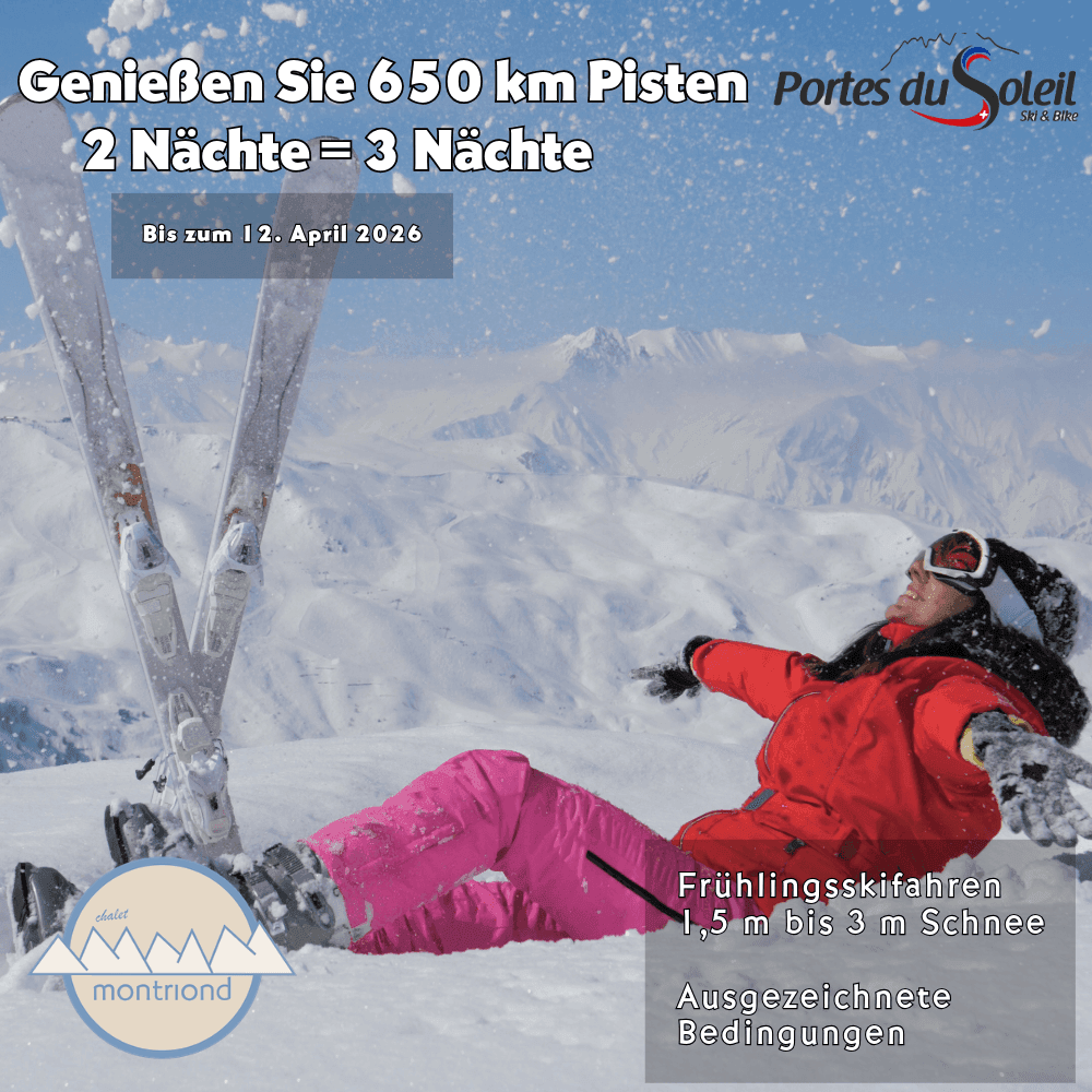 Offre Ski 2=3 — Chalet Montriond