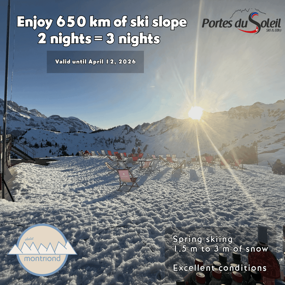 Offre Ski 2=3 — Chalet Montriond