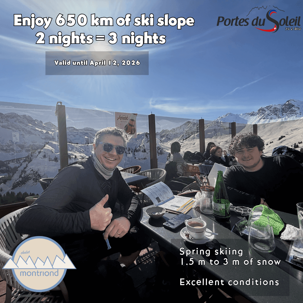 Offre Ski 2=3 — Chalet Montriond