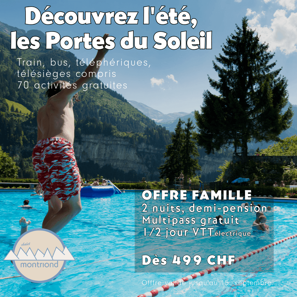 Offre été famille aux Portes du Soleil